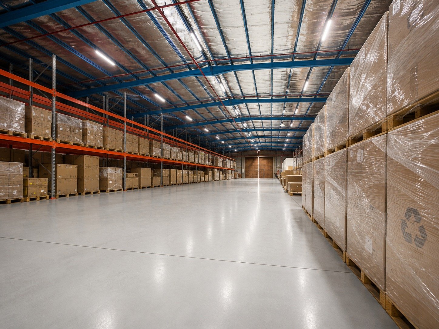 PLS warehouse pallet racking in Jeddah